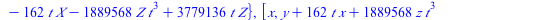 `+`(`*`(`^`(Y, 2), `*`(Z)), `-`(`*`(`^`(X, 3))), `-`(`*`(2916, `*`(`+`(`*`(13, `*`(`^`(t, 2))), `-`(12)), `*`(`^`(X, 2), `*`(Z))))), `-`(`*`(68024448, `*`(`+`(`-`(18), `-`(`*`(12, `*`(`^`(t, 2)))), `*...