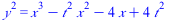 `*`(`^`(y, 2)) = `+`(`*`(`^`(x, 3)), `-`(`*`(`^`(t, 2), `*`(`^`(x, 2)))), `-`(`*`(4, `*`(x))), `*`(4, `*`(`^`(t, 2))))