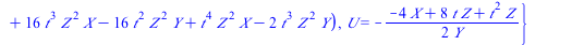 `+`(`*`(`^`(Y, 2), `*`(Z)), `-`(`*`(`^`(X, 3))), `-`(`*`(t, `*`(X, `*`(Y, `*`(Z))))), `-`(`*`(t, `*`(`+`(t, 8), `*`(`^`(Z, 3))))), `/`(`*`(t, `*`(`+`(t, 8), `*`(`^`(X, 2), `*`(Z)))), `*`(4)), `*`(4, `...