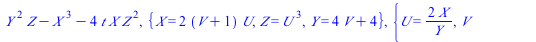 `+`(`*`(`^`(Y, 2), `*`(Z)), `-`(`*`(`^`(X, 3))), `-`(`*`(4, `*`(t, `*`(X, `*`(`^`(Z, 2))))))), {X = `+`(`*`(2, `*`(`+`(V, 1), `*`(U)))), Z = `*`(`^`(U, 3)), Y = `+`(`*`(4, `*`(V)), 4)}, {U = `+`(`/`(`...