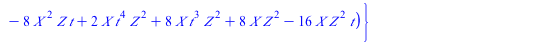 `+`(`*`(`^`(Y, 2), `*`(Z)), `-`(`*`(`^`(X, 3))), `-`(`*`(`+`(`-`(`*`(`^`(t, 2))), 2, `-`(`*`(2, `*`(t)))), `*`(`^`(X, 2), `*`(Z)))), `-`(`*`(`+`(`*`(8, `*`(t)), `-`(4)), `*`(X, `*`(`^`(Z, 2))))), `*`(...