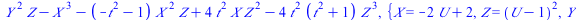 `+`(`*`(`^`(Y, 2), `*`(Z)), `-`(`*`(`^`(X, 3))), `-`(`*`(`+`(`-`(`*`(`^`(t, 2))), `-`(1)), `*`(`^`(X, 2), `*`(Z)))), `*`(4, `*`(`^`(t, 2), `*`(X, `*`(`^`(Z, 2))))), `-`(`*`(4, `*`(`^`(t, 2), `*`(`+`(`...