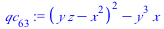 `:=`(qc[63], `+`(`*`(`^`(`+`(`*`(y, `*`(z)), `-`(`*`(`^`(x, 2)))), 2)), `-`(`*`(`^`(y, 3), `*`(x)))))
